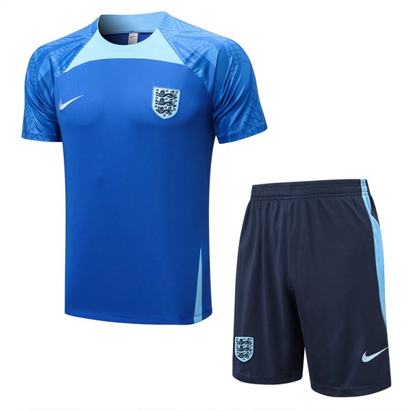 Camiseta Entrenamiento Inglaterra Conjunto Completo 2022/23 Azul